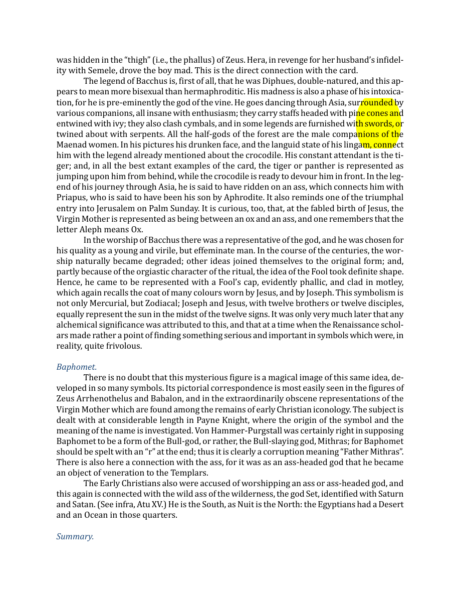 Original scan of The Book of Thoth, PDF page 56