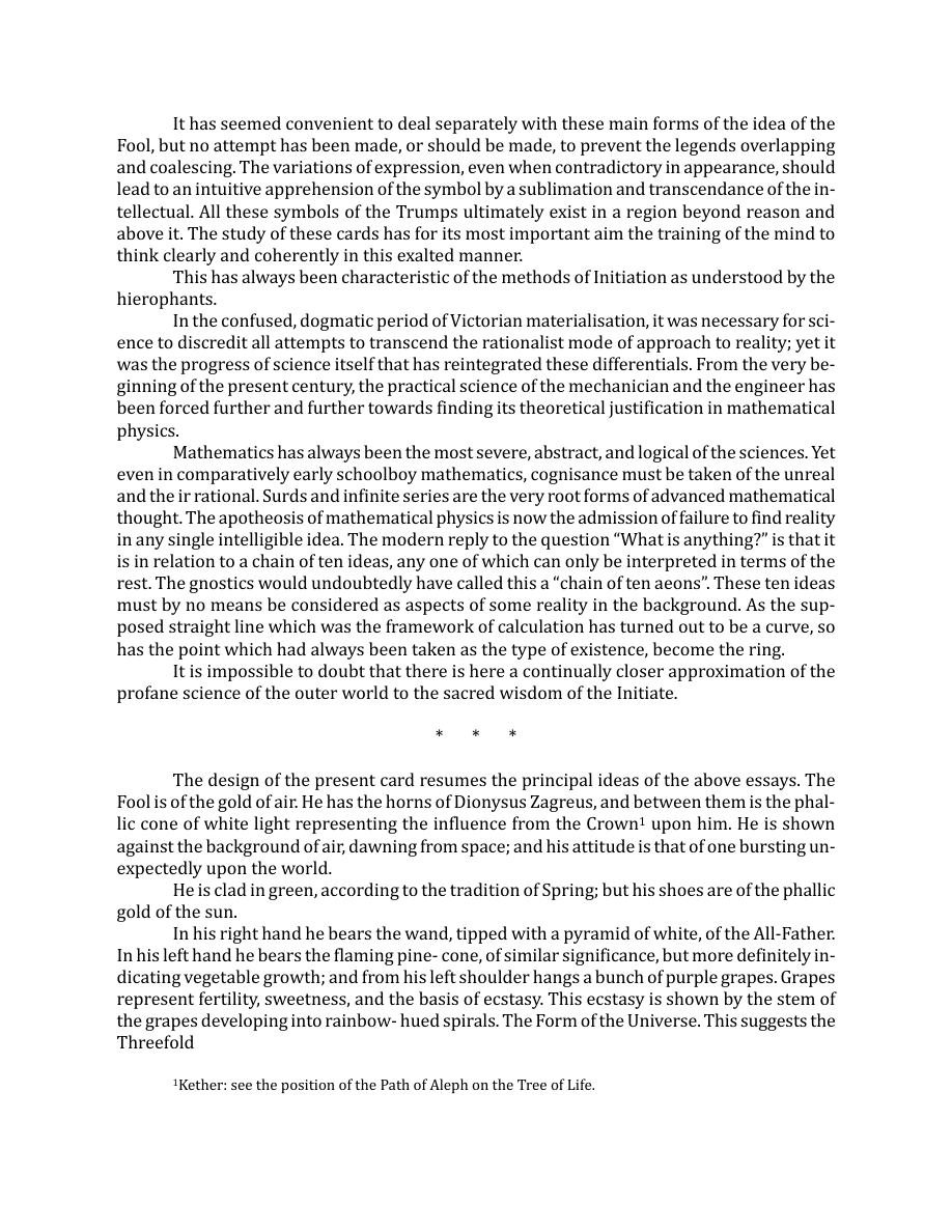 Original scan of The Book of Thoth, PDF page 57