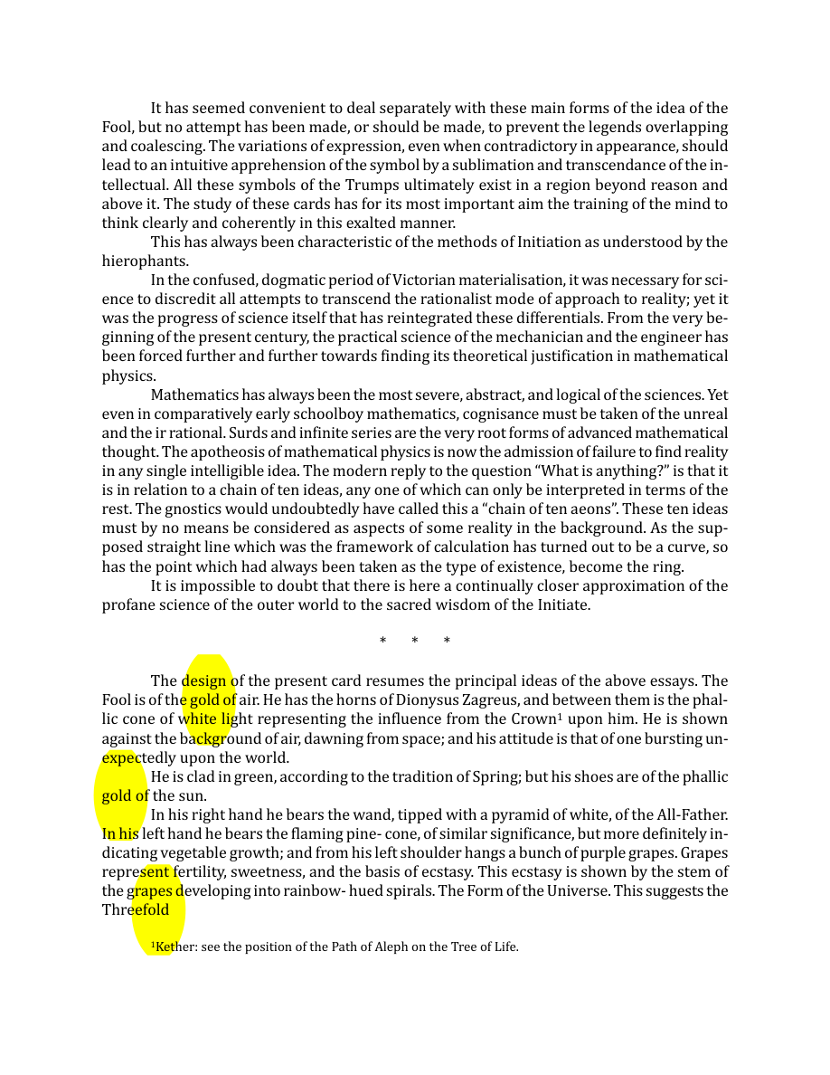 Original scan of The Book of Thoth, PDF page 57