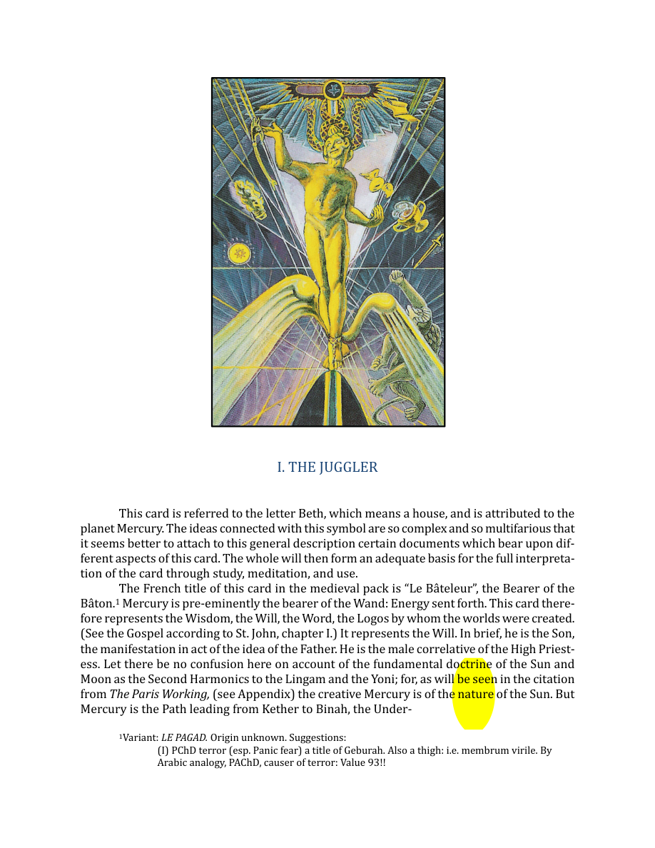 Original scan of The Book of Thoth, PDF page 59
