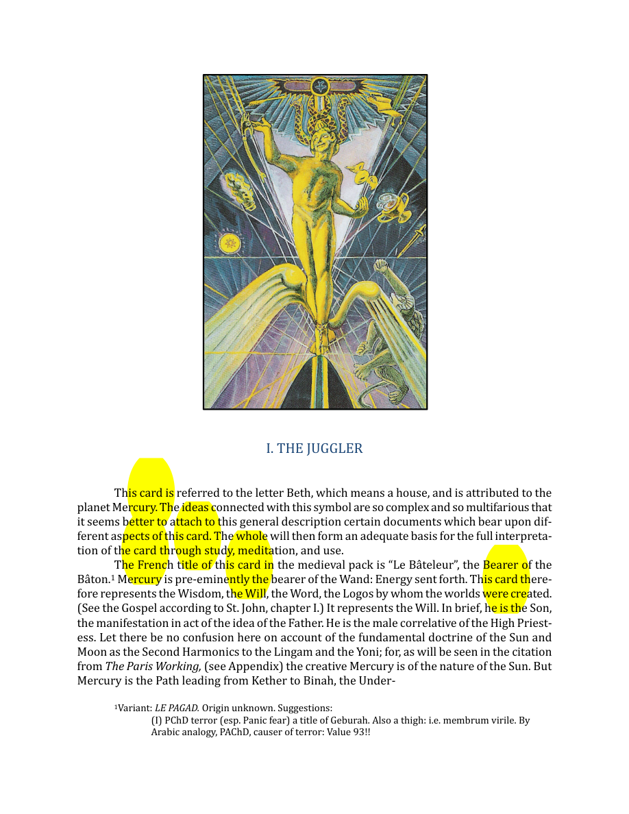 Original scan of The Book of Thoth, PDF page 59