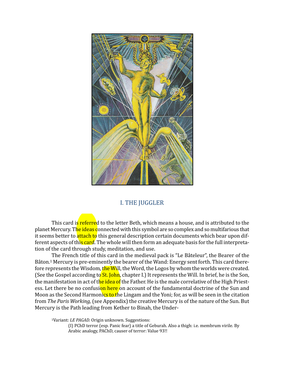 Original scan of The Book of Thoth, PDF page 59