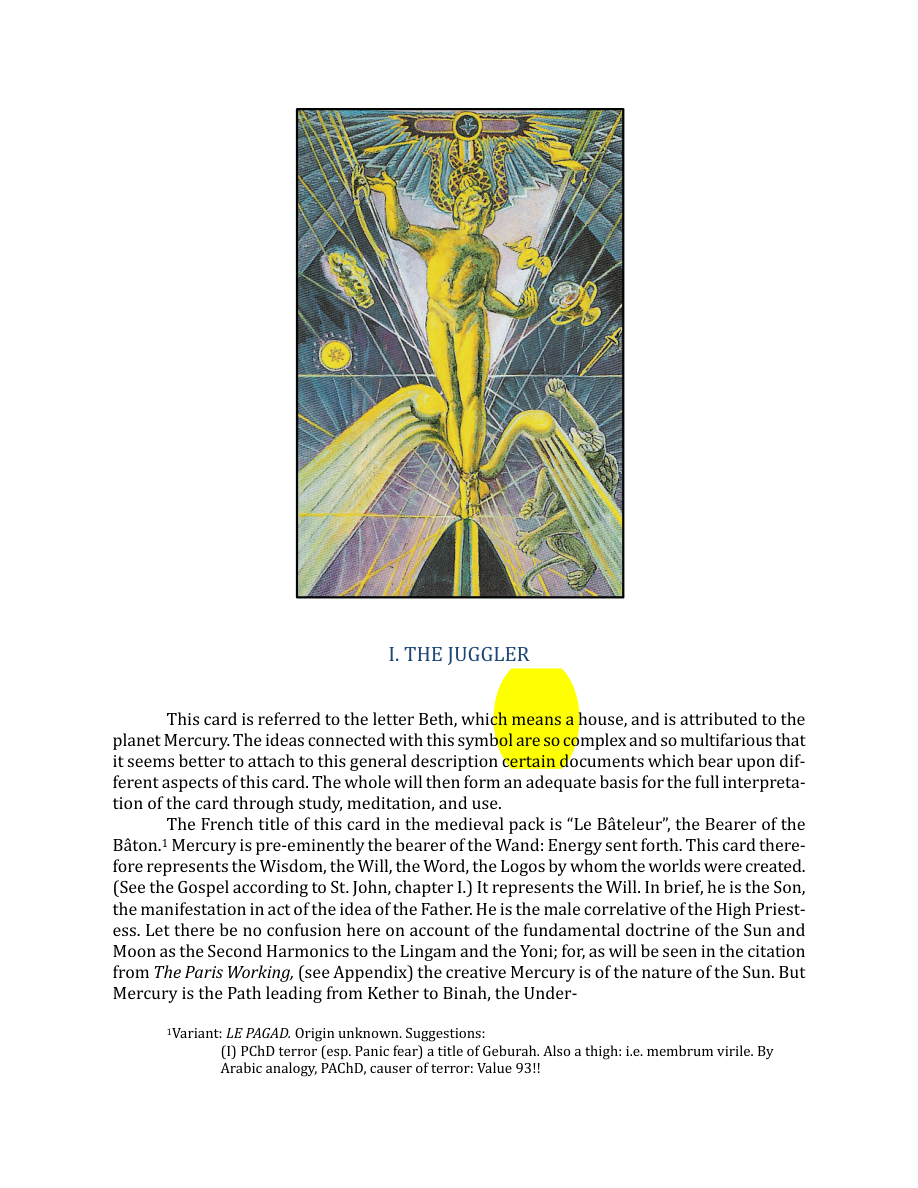Original scan of The Book of Thoth, PDF page 59