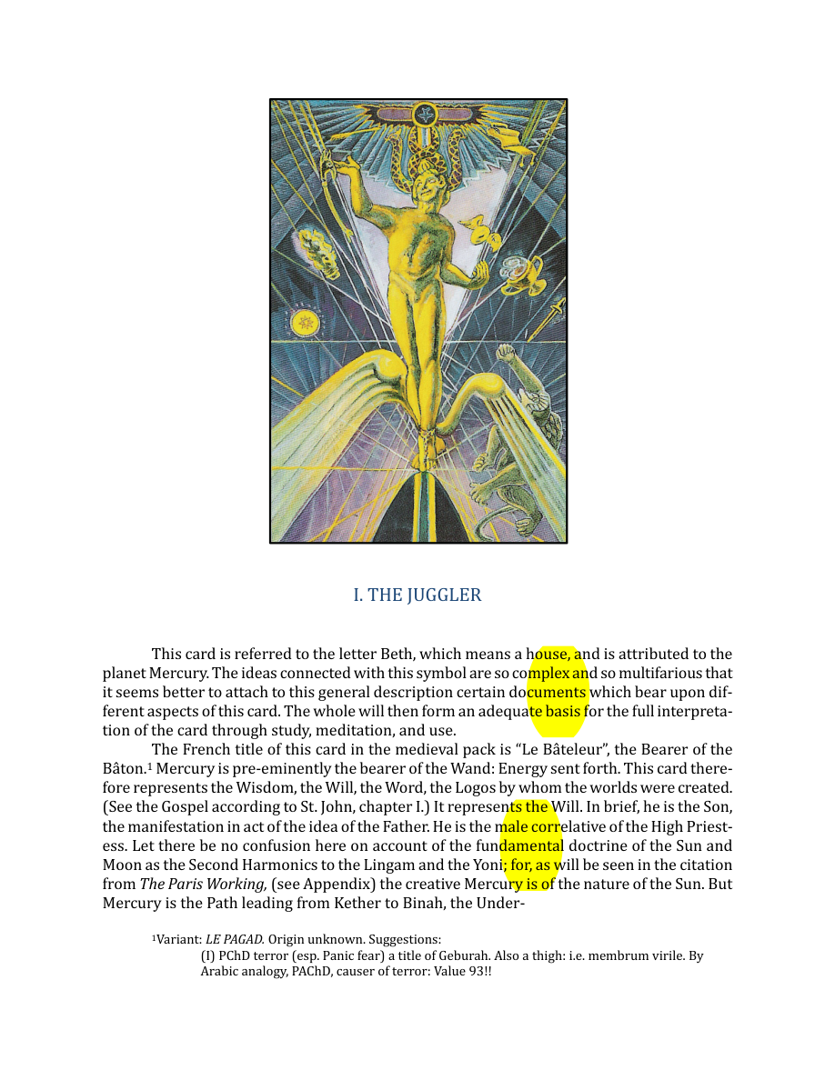 Original scan of The Book of Thoth, PDF page 59
