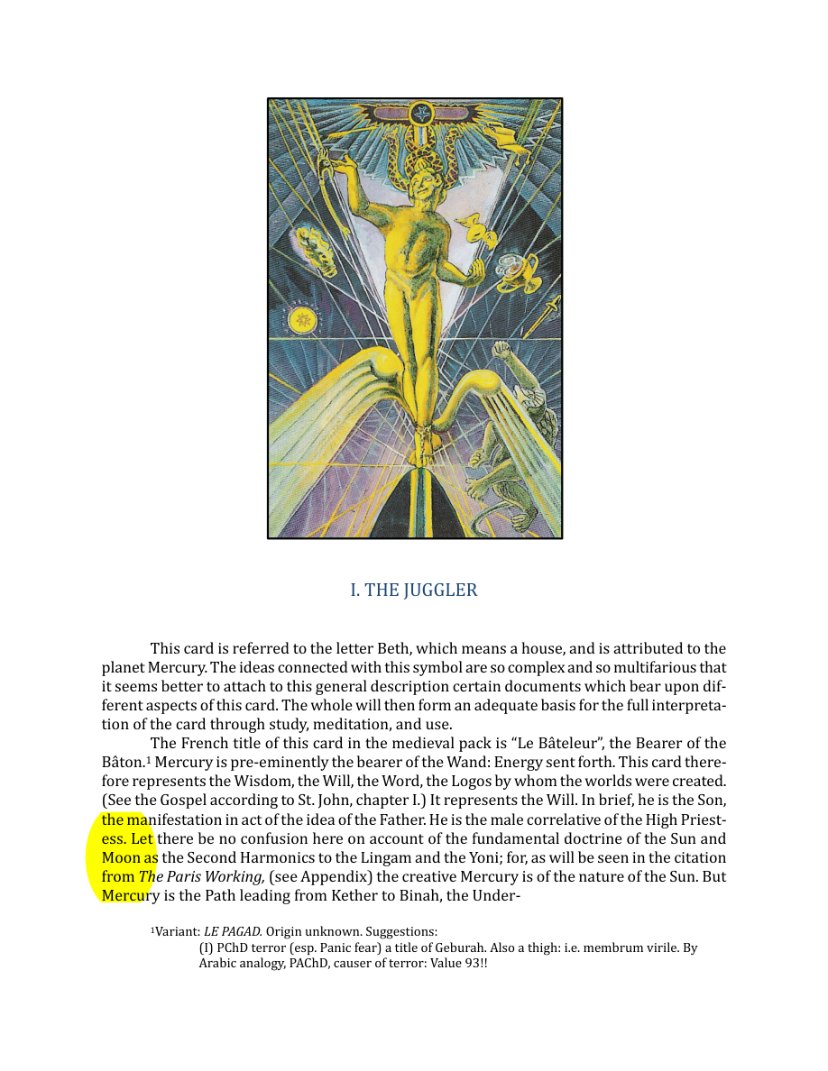 Original scan of The Book of Thoth, PDF page 59