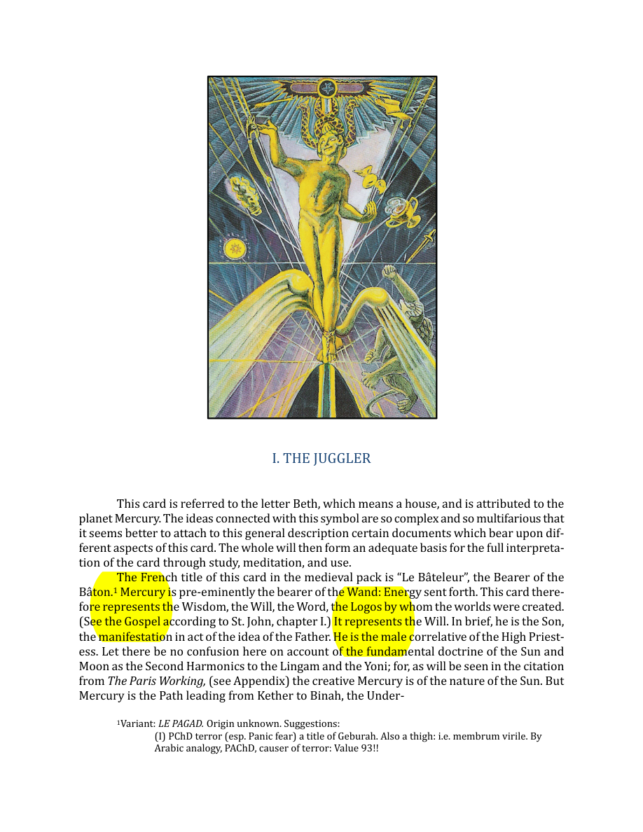 Original scan of The Book of Thoth, PDF page 59