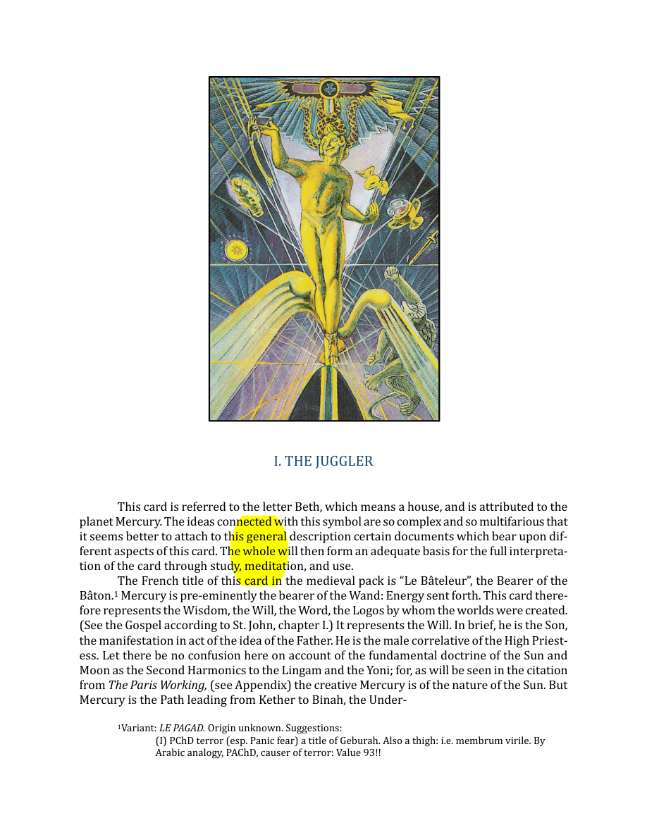 Original scan of The Book of Thoth, PDF page 59