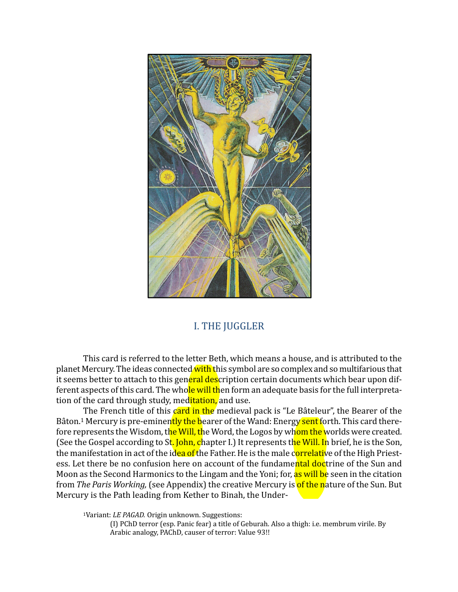 Original scan of The Book of Thoth, PDF page 59