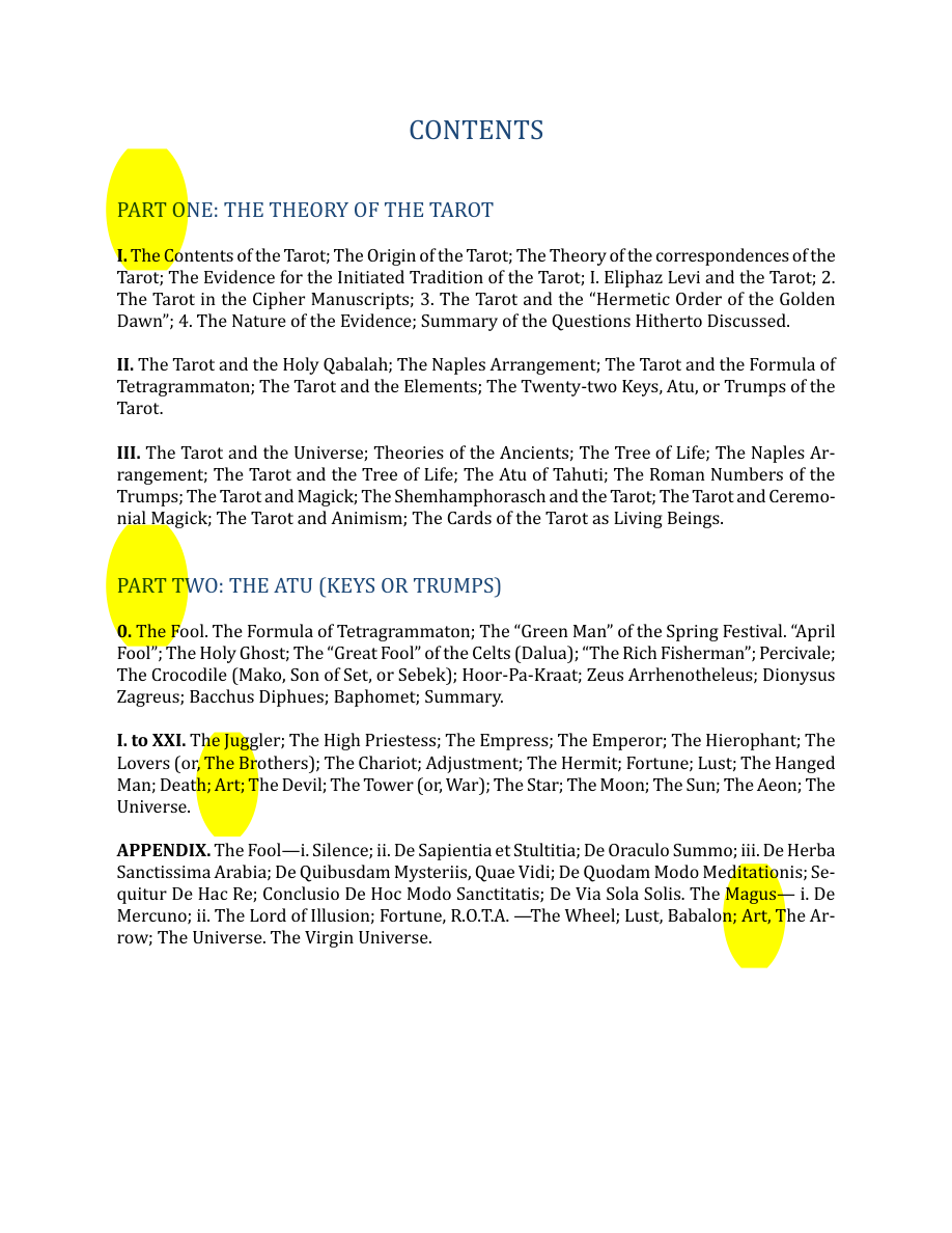 Original scan of The Book of Thoth, PDF page 6