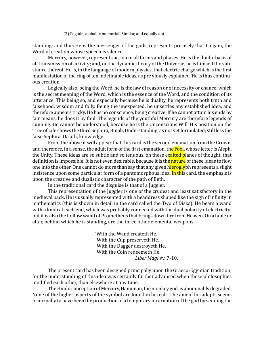 Original scan of The Book of Thoth, PDF page 60