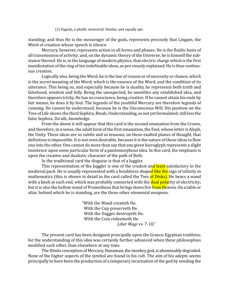 Original scan of The Book of Thoth, PDF page 60