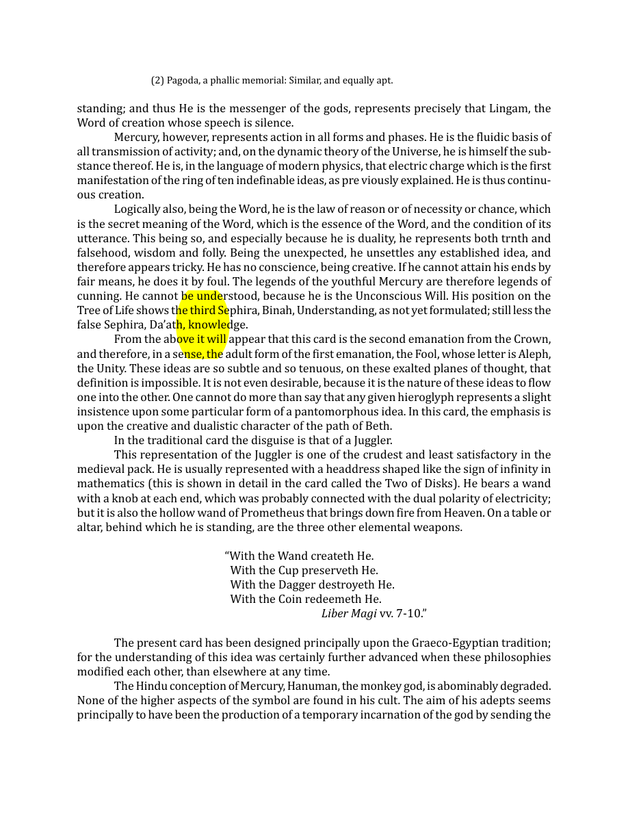 Original scan of The Book of Thoth, PDF page 60