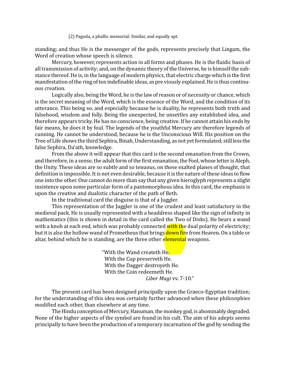 Original scan of The Book of Thoth, PDF page 60