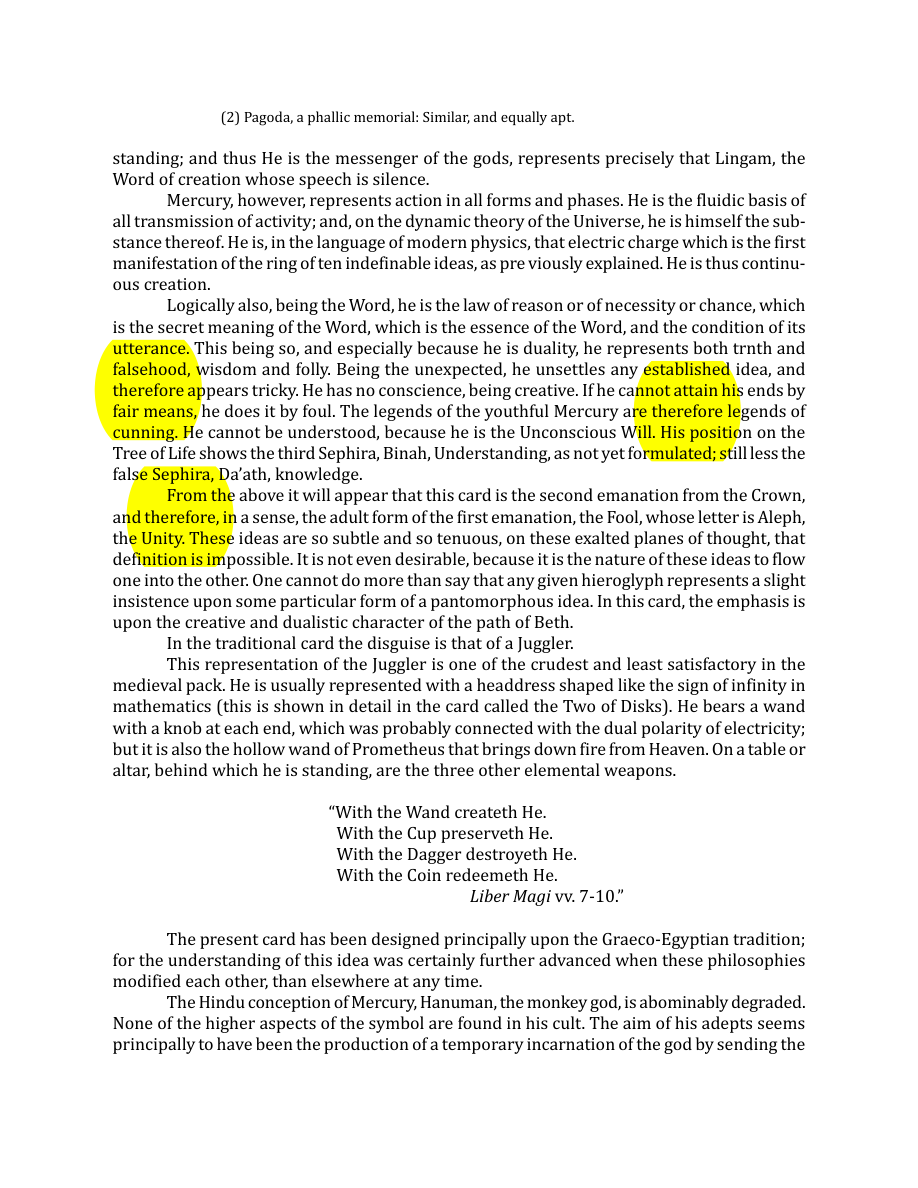 Original scan of The Book of Thoth, PDF page 60