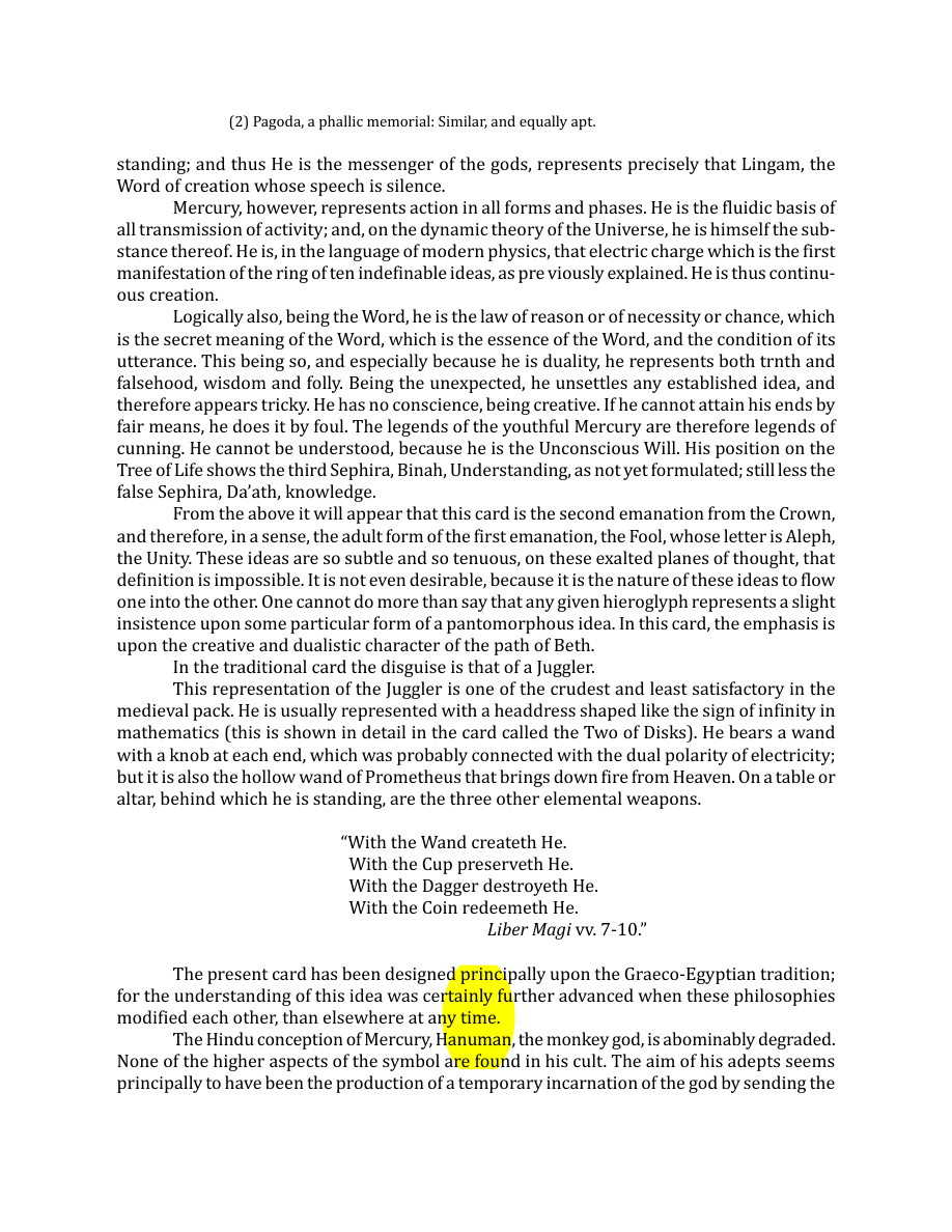 Original scan of The Book of Thoth, PDF page 60