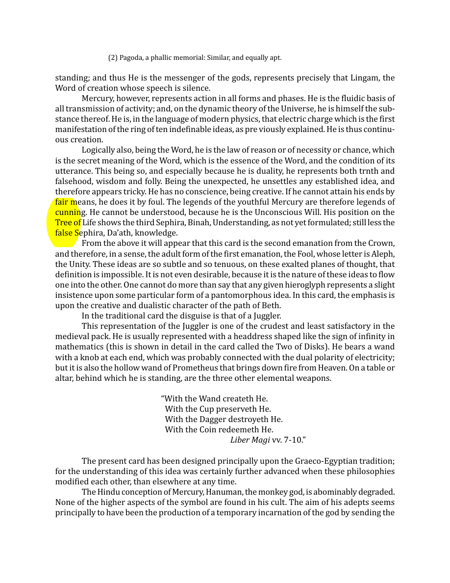 Original scan of The Book of Thoth, PDF page 60
