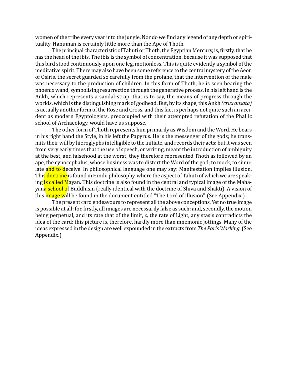 Original scan of The Book of Thoth, PDF page 61