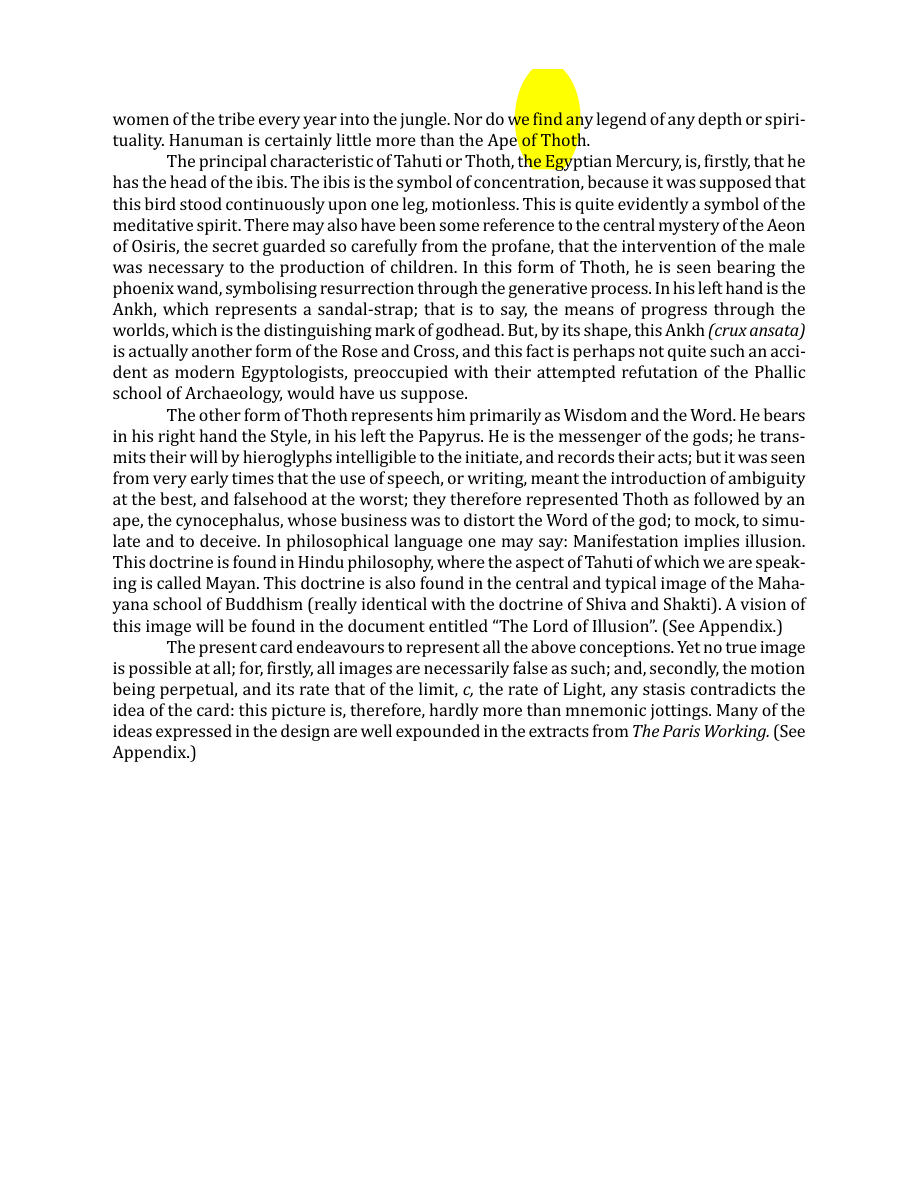 Original scan of The Book of Thoth, PDF page 61