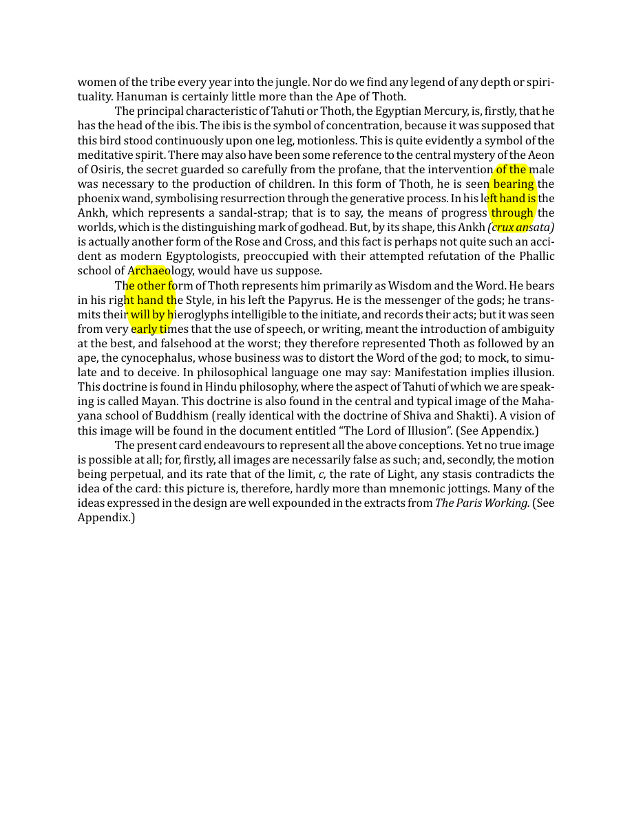 Original scan of The Book of Thoth, PDF page 61