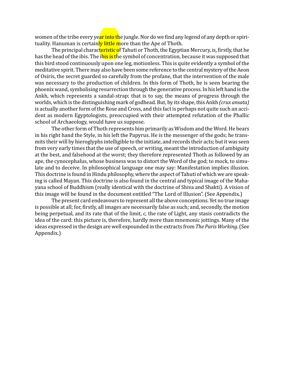 Original scan of The Book of Thoth, PDF page 61