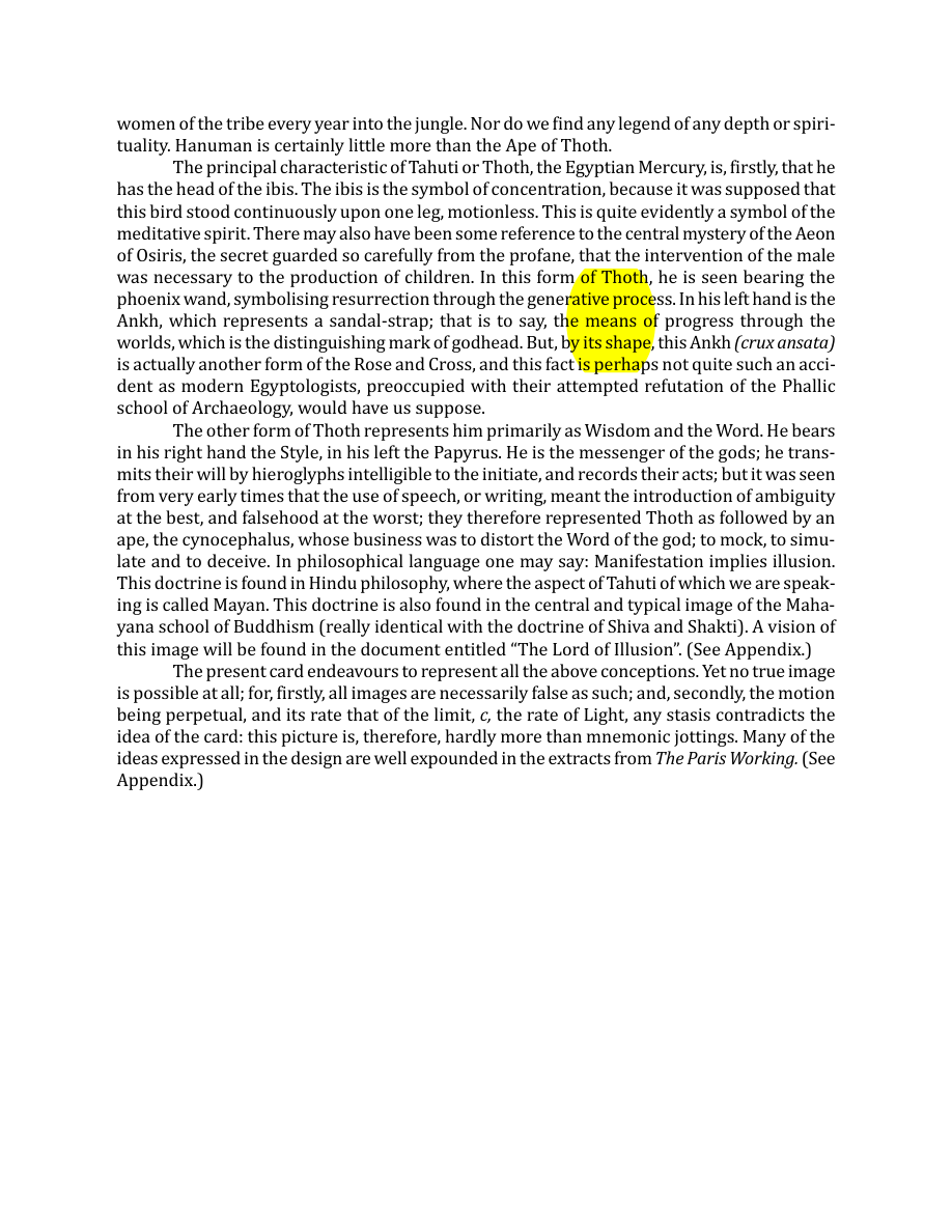 Original scan of The Book of Thoth, PDF page 61