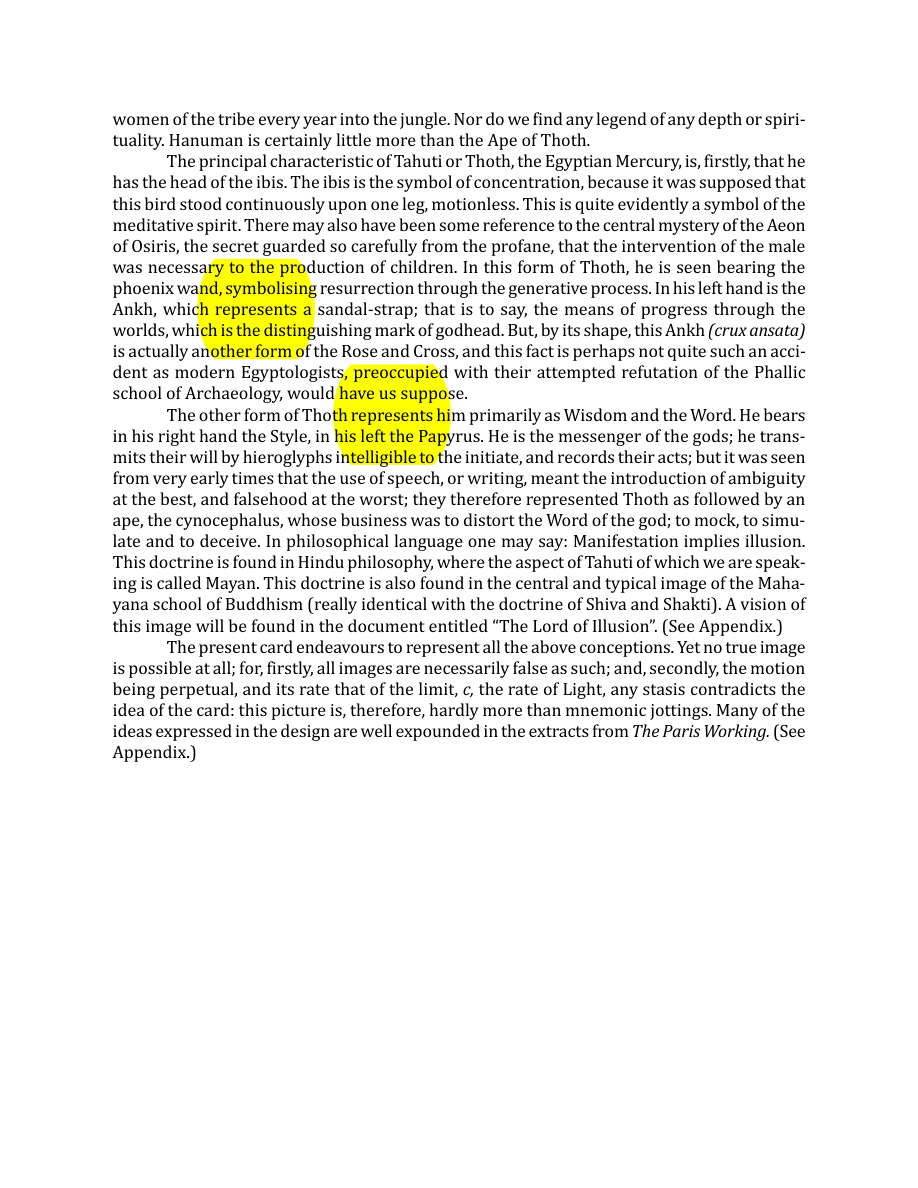 Original scan of The Book of Thoth, PDF page 61