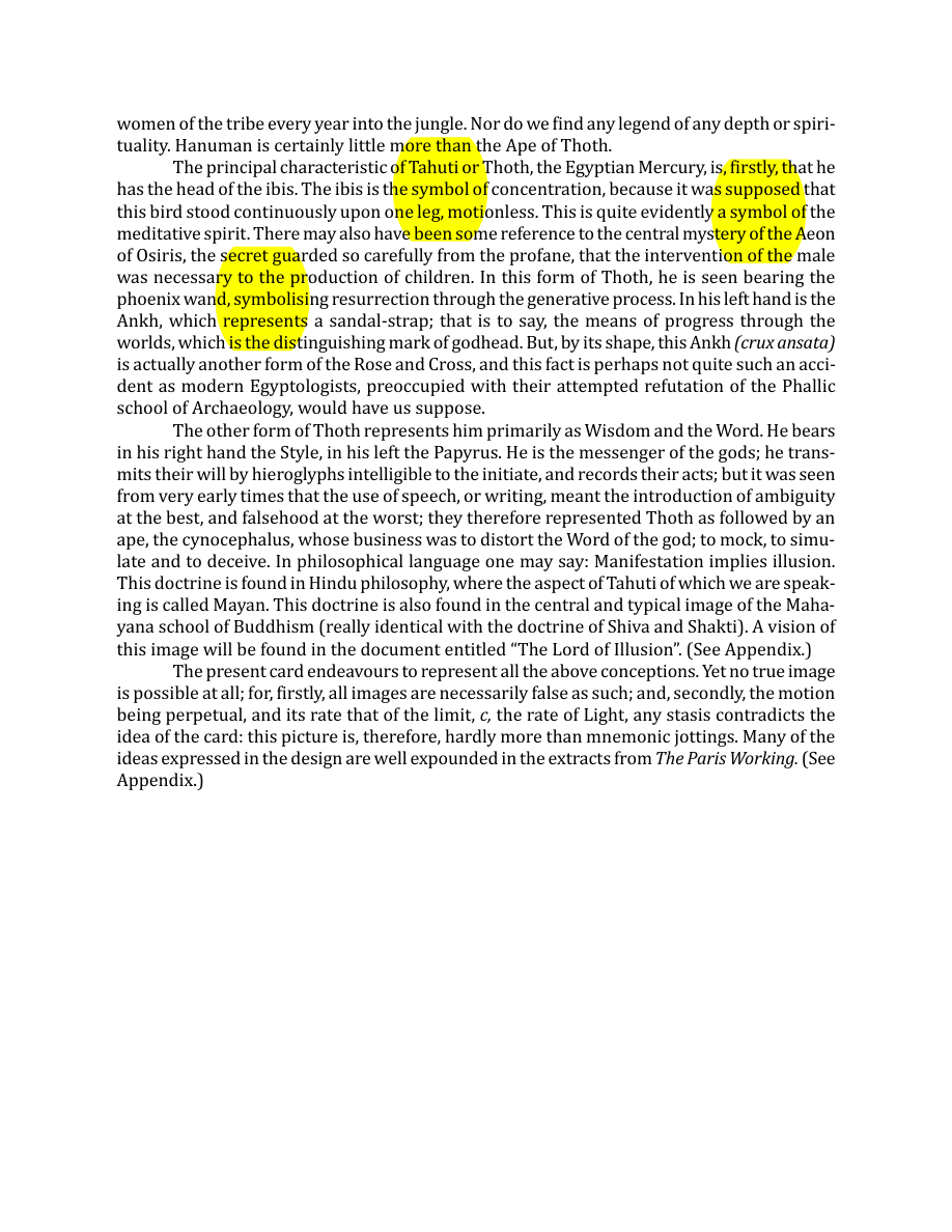 Original scan of The Book of Thoth, PDF page 61