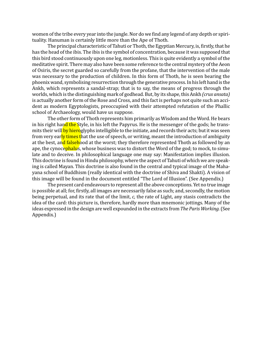 Original scan of The Book of Thoth, PDF page 61