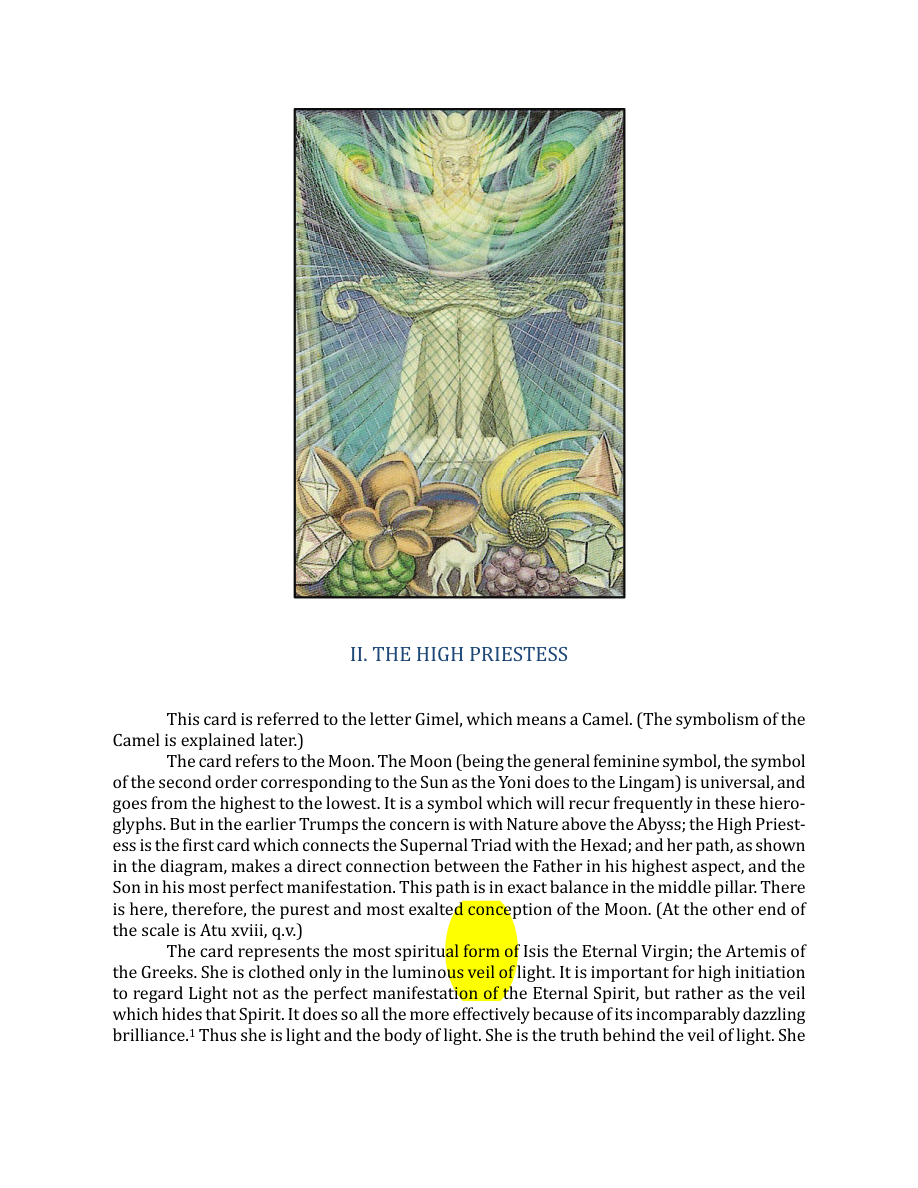 Original scan of The Book of Thoth, PDF page 62