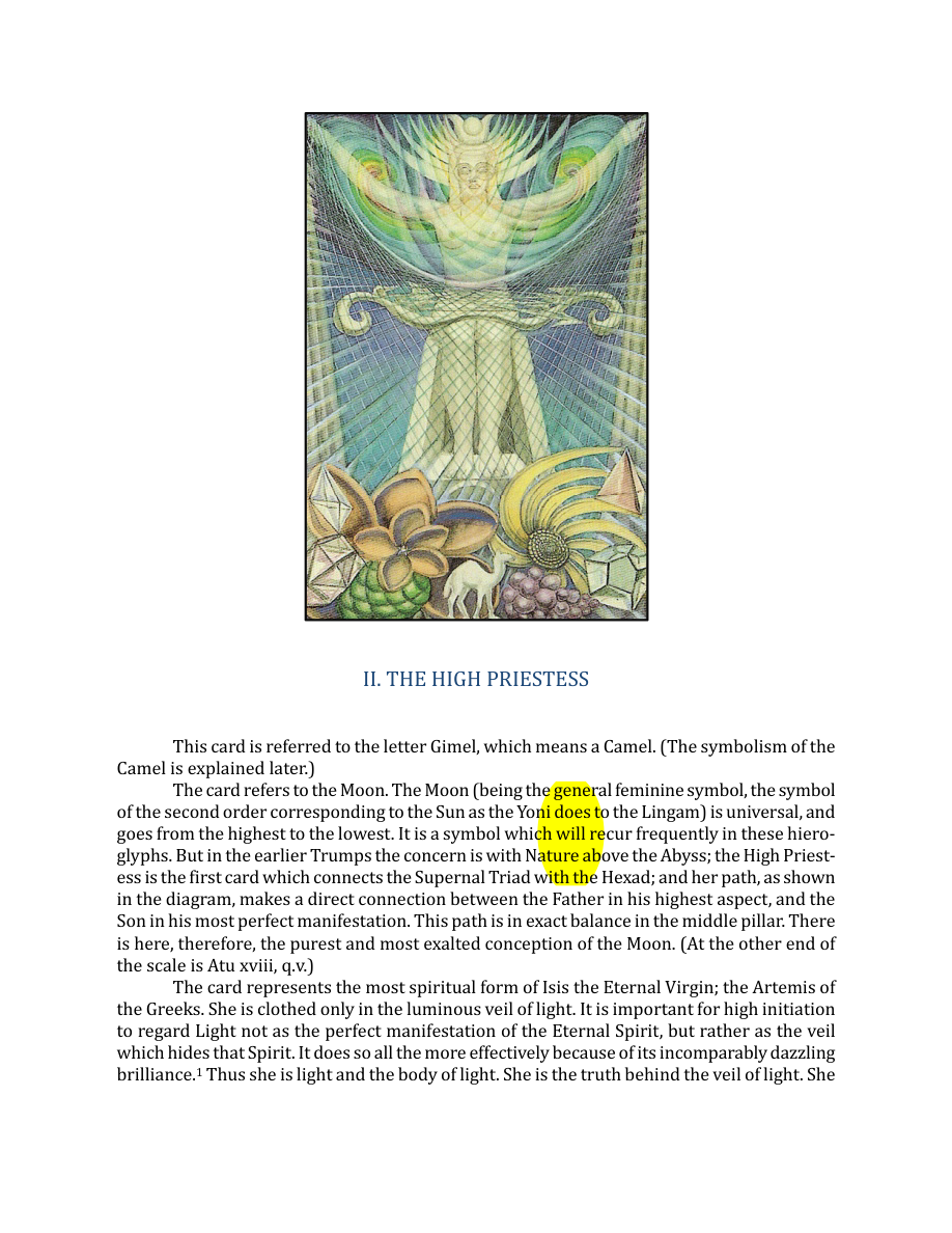 Original scan of The Book of Thoth, PDF page 62