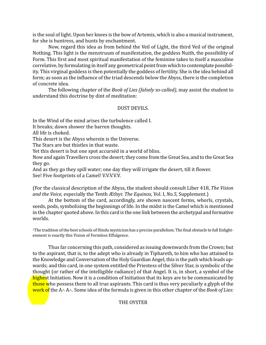 Original scan of The Book of Thoth, PDF page 63