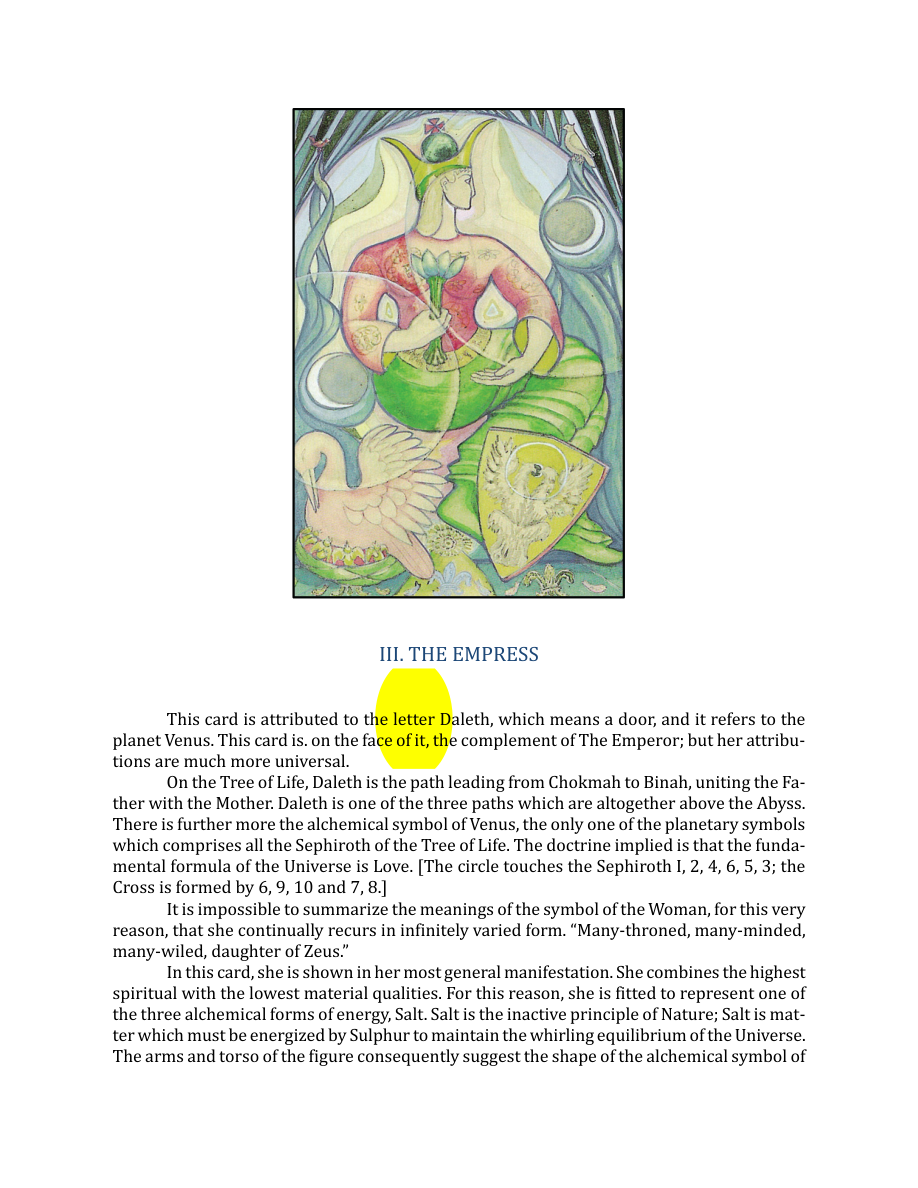 Original scan of The Book of Thoth, PDF page 65