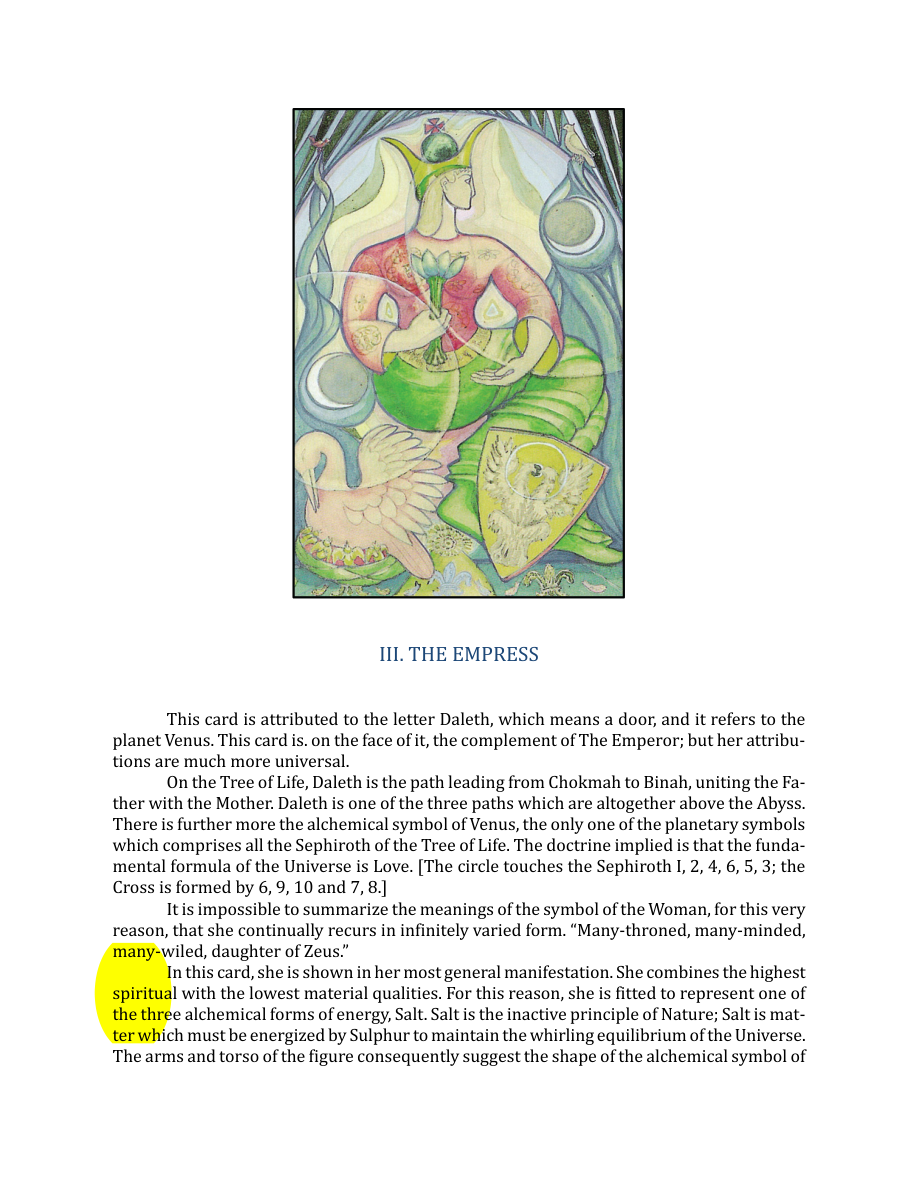 Original scan of The Book of Thoth, PDF page 65