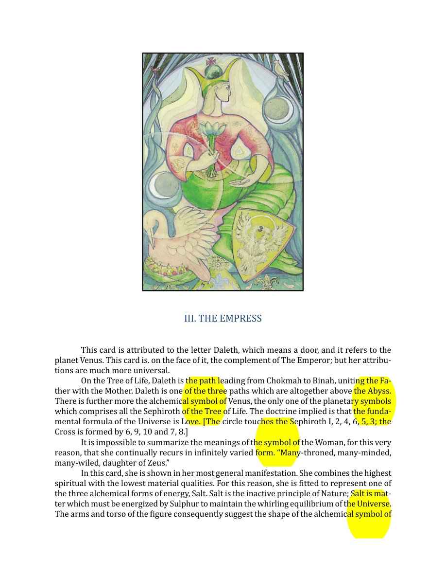 Original scan of The Book of Thoth, PDF page 65