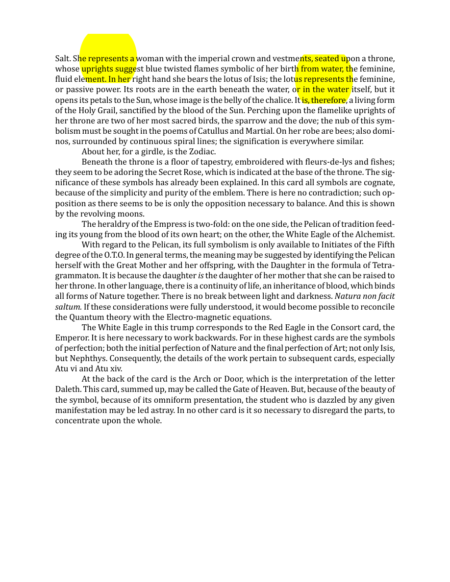 Original scan of The Book of Thoth, PDF page 66