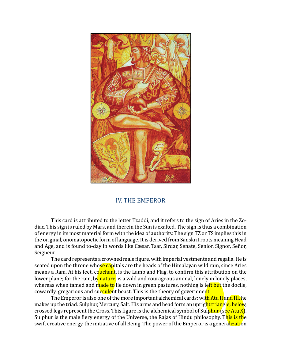 Original scan of The Book of Thoth, PDF page 67