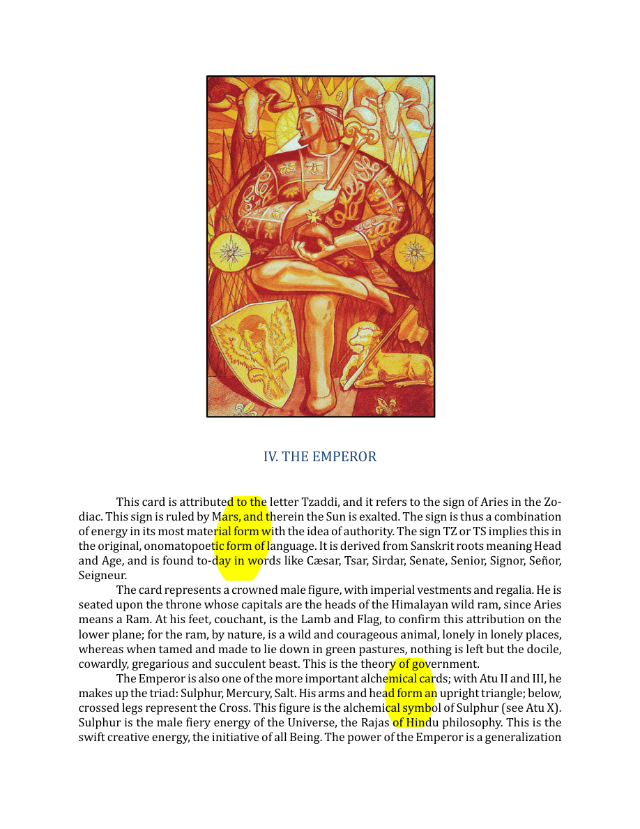 Original scan of The Book of Thoth, PDF page 67