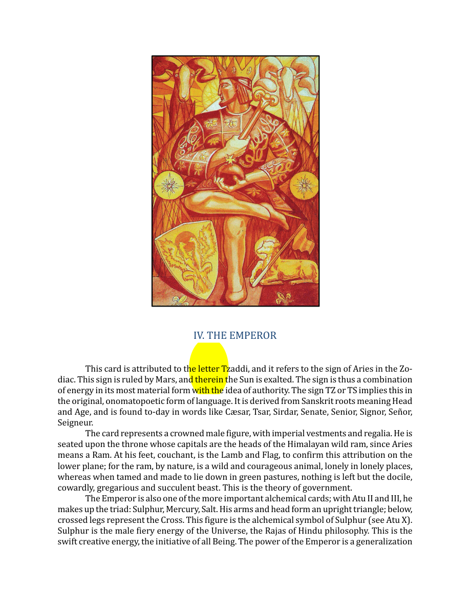 Original scan of The Book of Thoth, PDF page 67