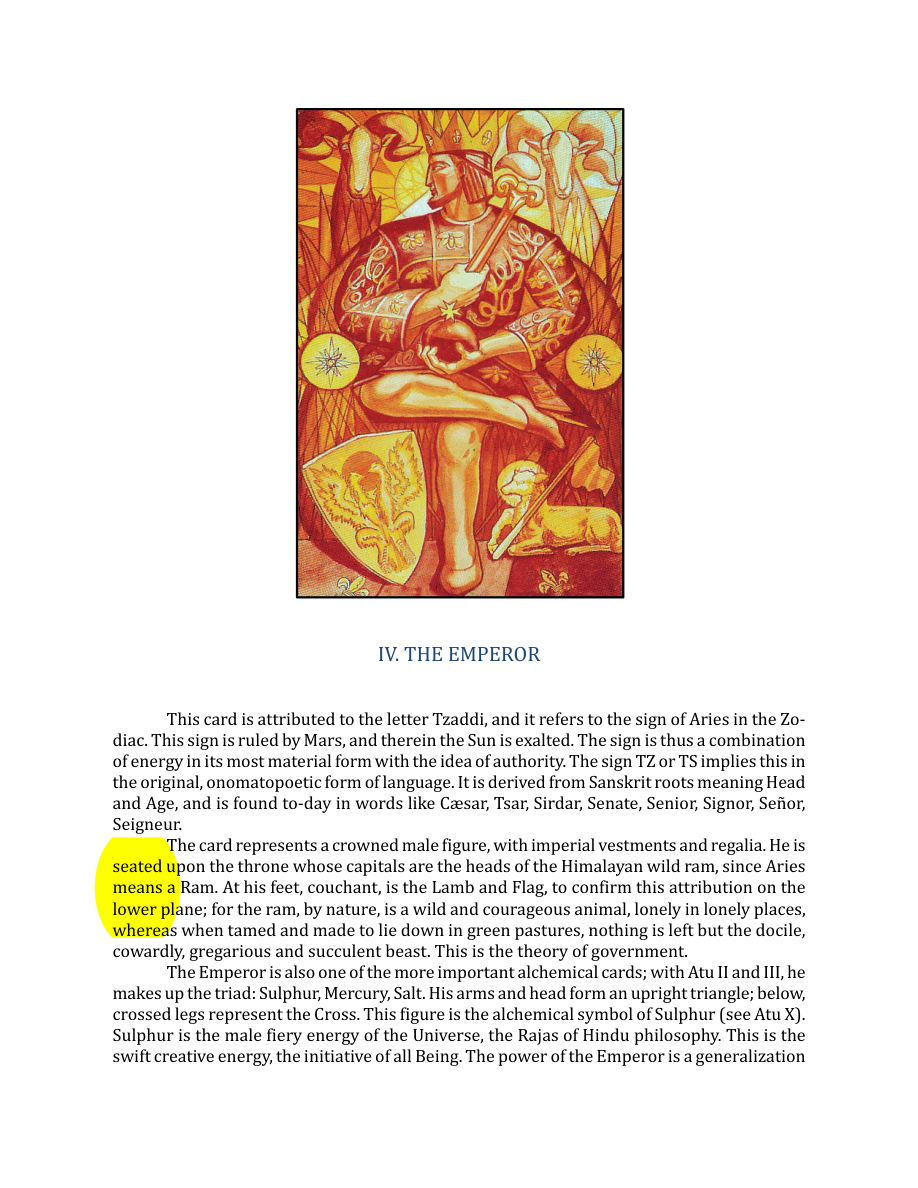Original scan of The Book of Thoth, PDF page 67