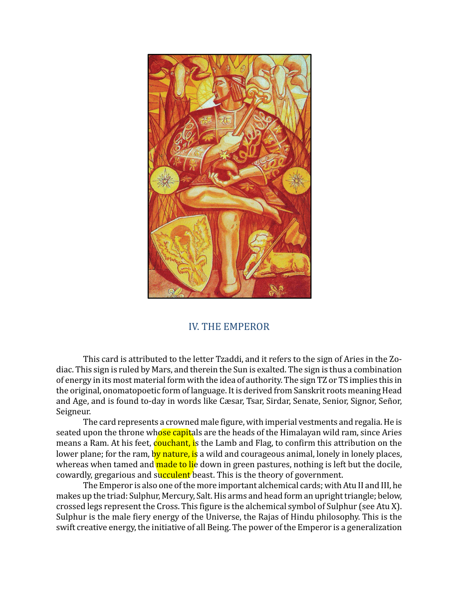 Original scan of The Book of Thoth, PDF page 67