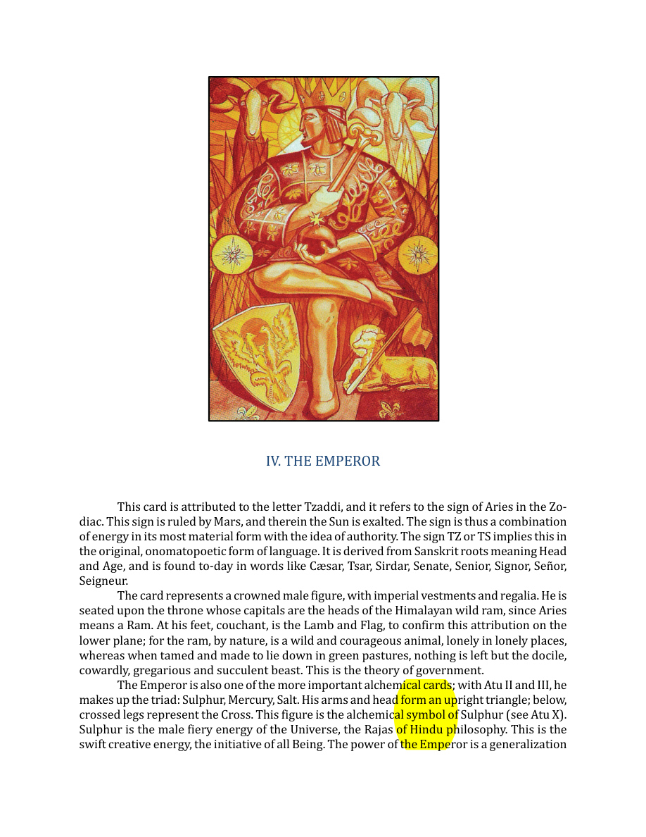 Original scan of The Book of Thoth, PDF page 67