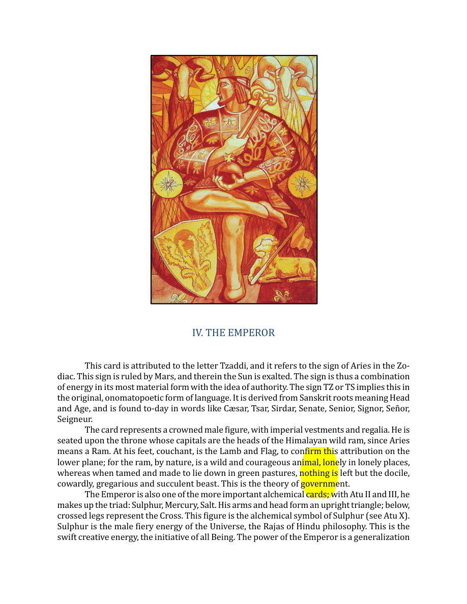 Original scan of The Book of Thoth, PDF page 67