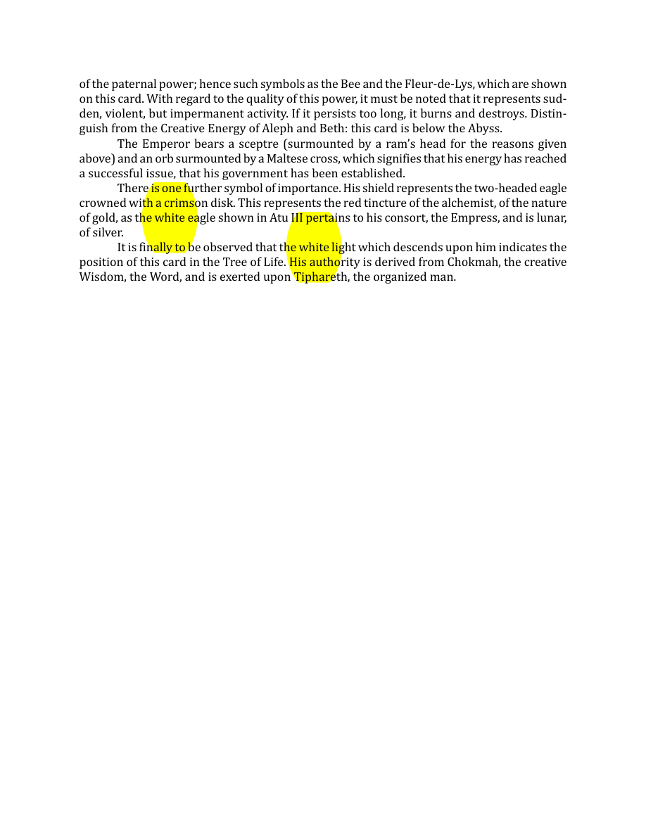 Original scan of The Book of Thoth, PDF page 68