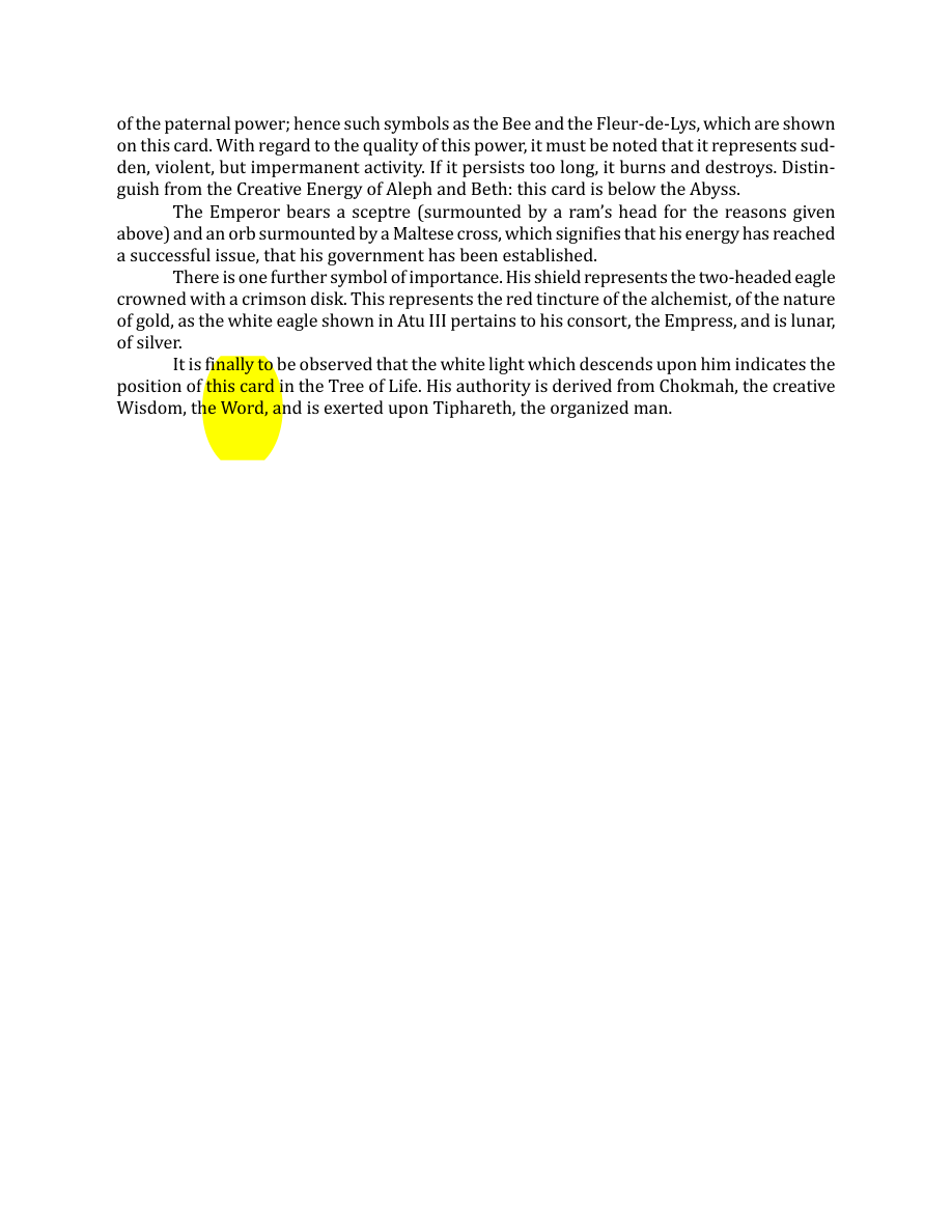 Original scan of The Book of Thoth, PDF page 68