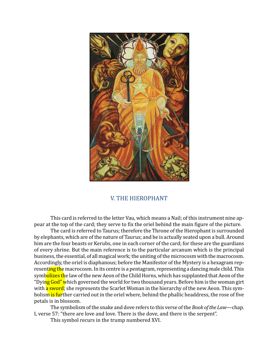 Original scan of The Book of Thoth, PDF page 69