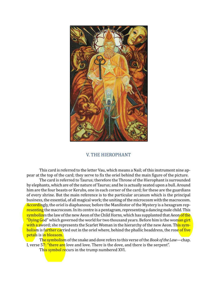 Original scan of The Book of Thoth, PDF page 69