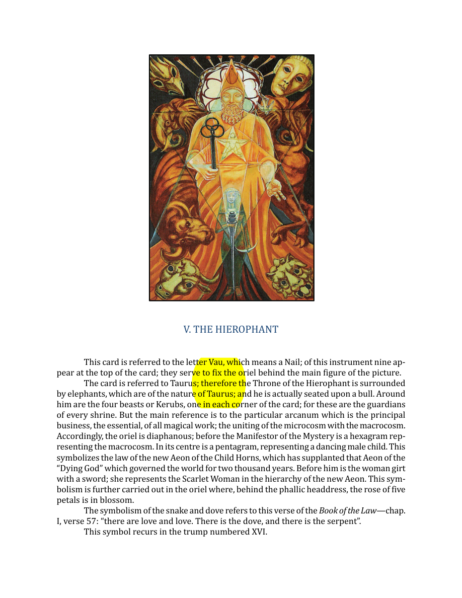 Original scan of The Book of Thoth, PDF page 69