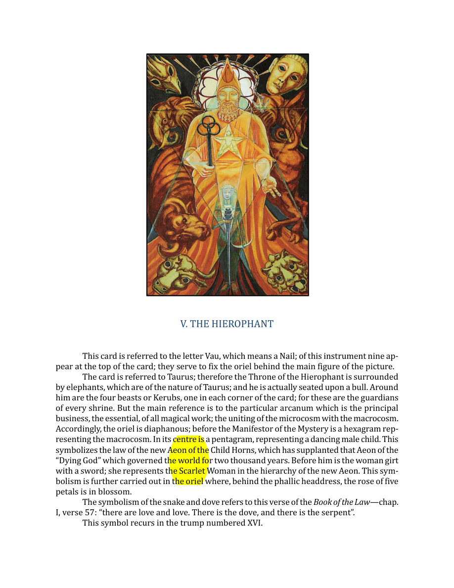 Original scan of The Book of Thoth, PDF page 69