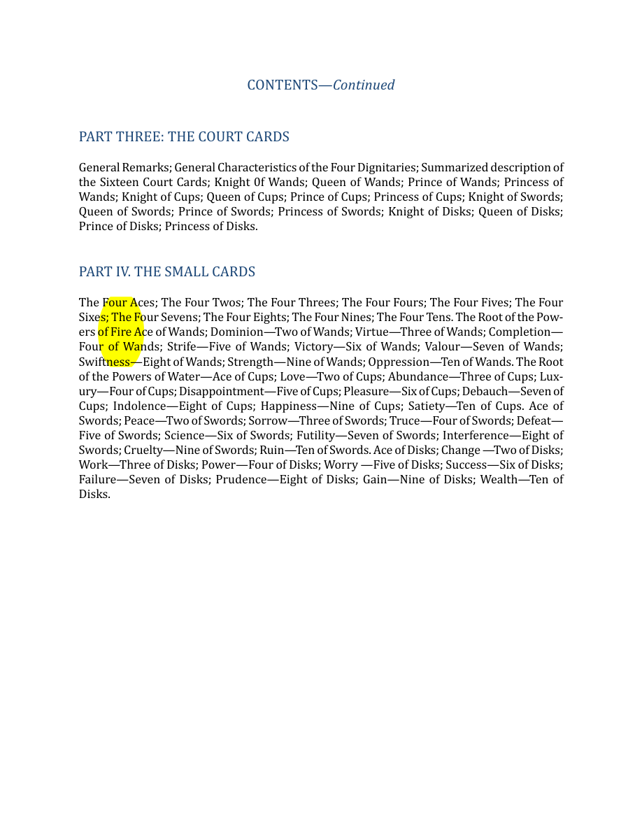 Original scan of The Book of Thoth, PDF page 7