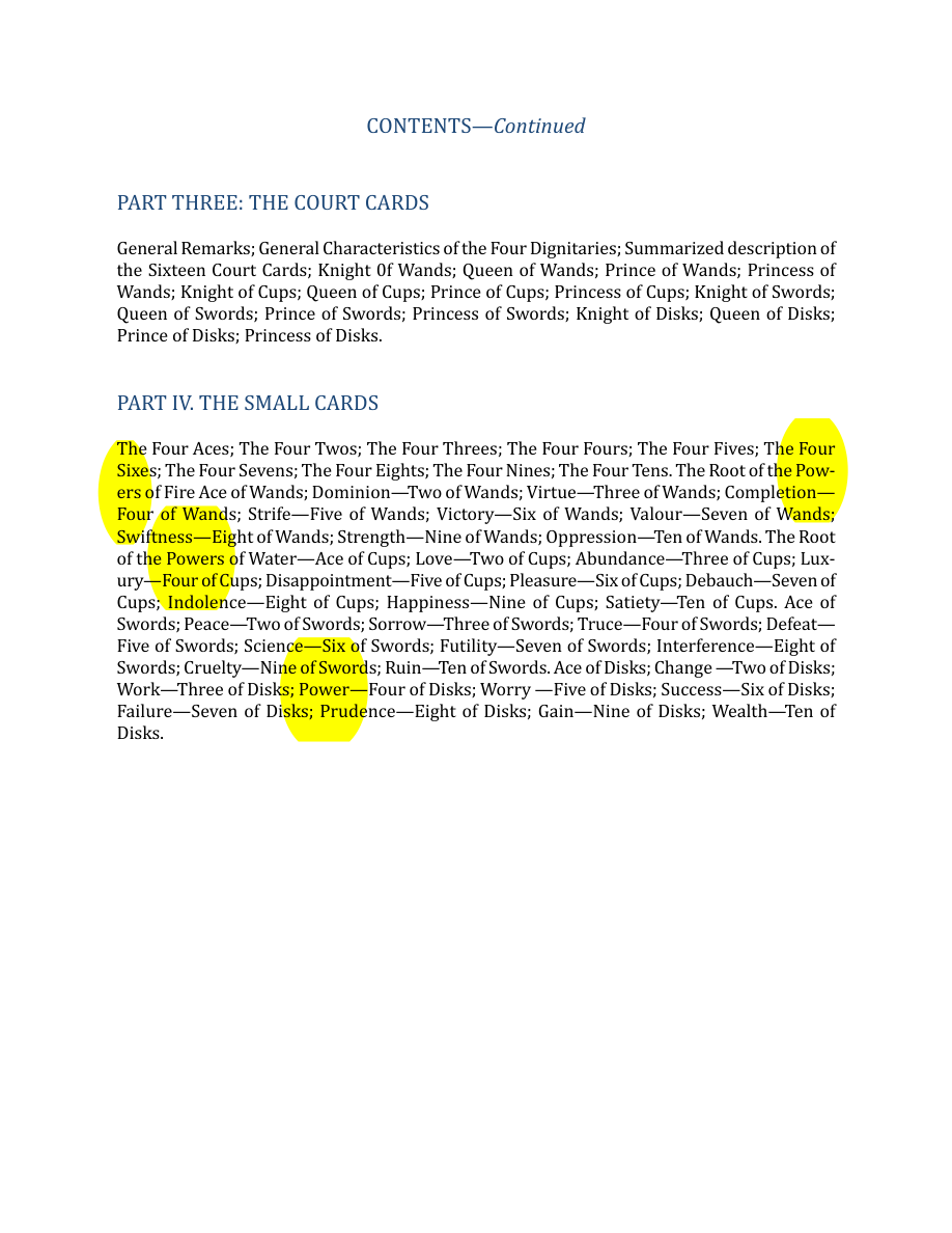 Original scan of The Book of Thoth, PDF page 7